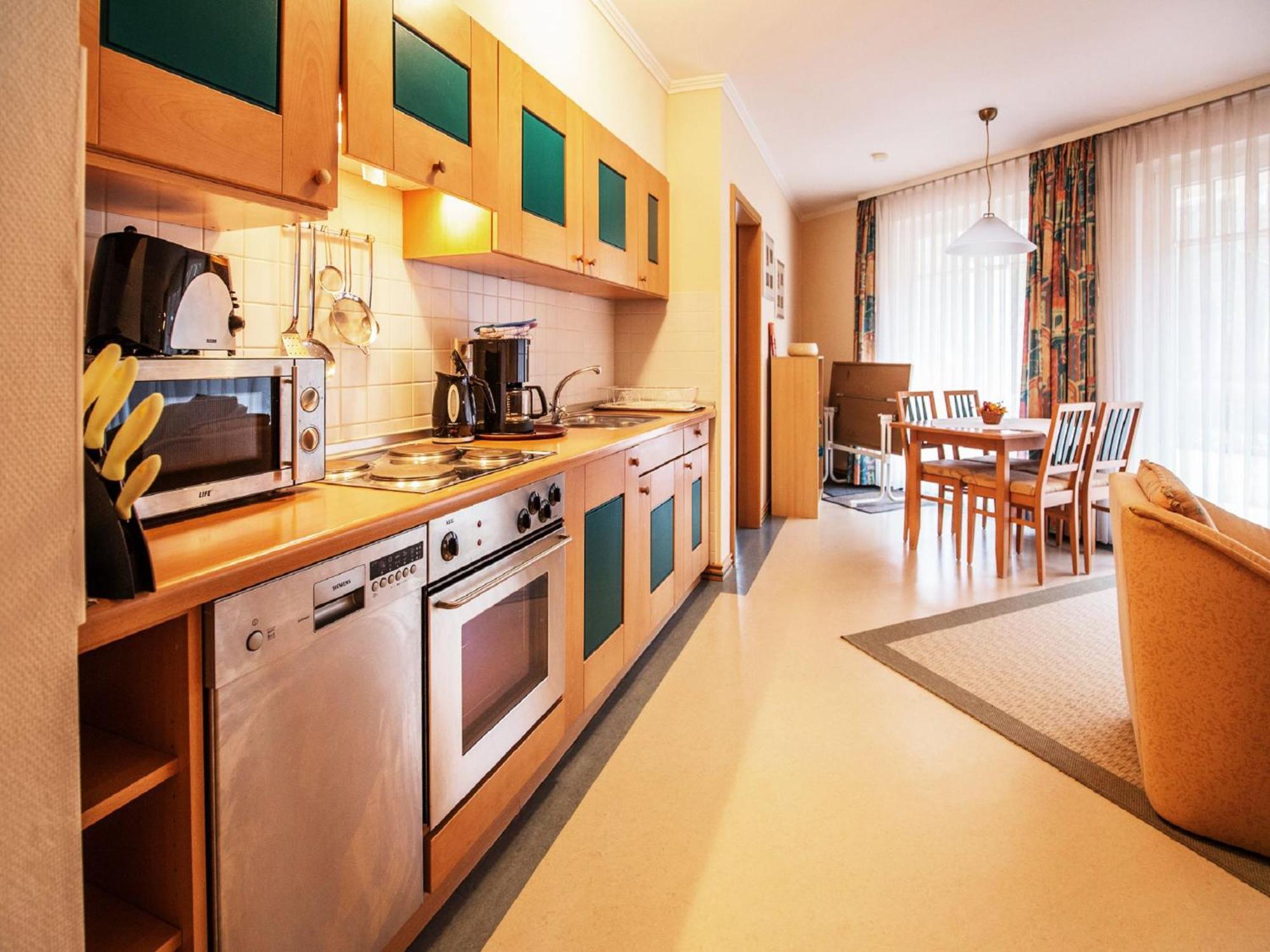 Duenenpark - Komfort Mit 1 Schlafzimmer Und Terrasse Im Erdgeschoss 002 Binz